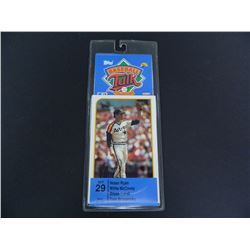 1989 Topps Baseball Talk Collection with Nolan Ryan & Willie McCovey, Unopened