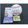 Image 1 : Stan Musial (HOF, Cardinals,Deceased) Signed Baseball, Authenticated by James Spence, 100% Guarantd