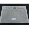 Image 1 : Springfield Republican (Mass.) Newspaper from the Year 1865, Guaranteed Old!