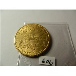 Gold 1893-S $20 Liberty Head Double Eagle, Pre-'33 Gold from Austin, Texas Estate, AGW=.9675 ounce