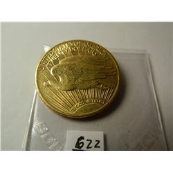 Gold 1913 $20 Saint-Gaudens Double Eagle, AGW=.9675 ounce, Austin, Texas Estate Gold Hoard