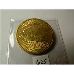 Gold 1922 $20 Saint-Gaudens Double Eagle, AGW=.9675 ounce, Austin, Texas Estate Gold Hoard