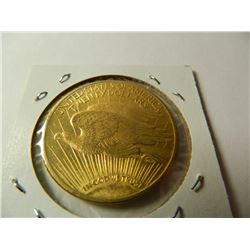 Gold 1924 $20 Saint-Gaudens Double Eagle, AGW=.9675 ounce, Pre-'33 Gold from Austin, Texas Estate