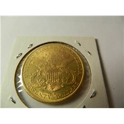 Pre-'33 Gold: 1892-S Liberty Head $20 Double Eagle, AGW=.9675 ounce, Austin, Texas Estate Hoard