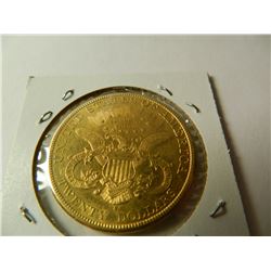 Pre-'33 Gold: 1899-S Liberty Head $20 Double Eagle, AGW=.9675 ounce, Austin, Texas Estate Hoard