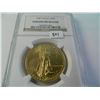 Image 1 : 1987 Gold U.S. $50 Eagle, NGC Gem UNC, One Ounce Fine Gold