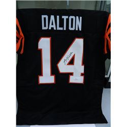 Andy Dalton signed Bengals jersey, Authenticated by JSA