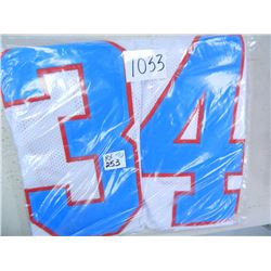 Earl Campbell Houston Oilers Jersey, NOT SIGNED! Luv Ya Blue!