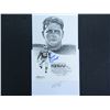Image 1 : Jim Ringo signed 4"x6" Card, James Spence Authenticated, 1981 Hall of Fame