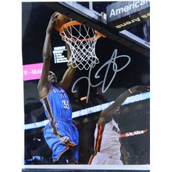 Kevin Durant (OKC Thunder) Signed 8 x10 , Authenticated by Premier Sports