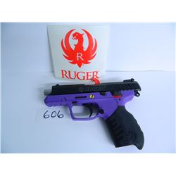 Ruger SR22, New in Box, 10 Round, Lavender