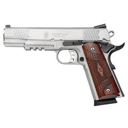 Smith and Wesson SW1911TA, .45ACP, NEW IN BOX, #108411, Satin Stainless Steel Finish, Steel Frame