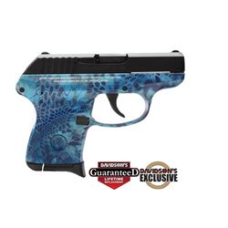 Ruger LC9S 9mm, Compact 9mm Pistol, Krptek Pontus Camo Blue Finish, NEW IN BOX, #3256, 7 Shot