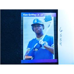 1989 Donruss#33 Ken Griffey Jr. ROOKIE CARD