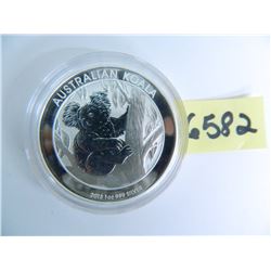 Australia One Ounce .999 Fine Silver Koala