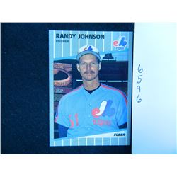 1989 Fleer #381 Randy Johnson ROOKIE CARD