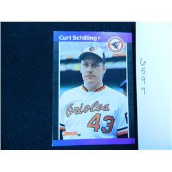 1989 Donruss #635 Curt Schilling ROOKIE CARD