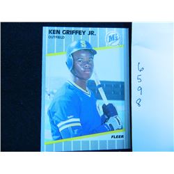 1989 Fleer #548 Ken Griffey Jr. ROOKIE CARD