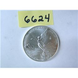 One Ounce .999 Fine Silver Mexico Libertad