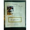 Image 1 : Luis Aparicio Signed Stat Sheet with Photo, Notarized November 21st, 1989. 18 year career, ROY