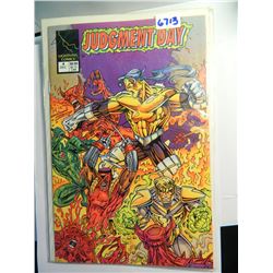 1993 Lightning Comics JUDGEMENT DAY #4 comic book