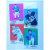 Image 1 : (4) Four 1969 Topps Football Cards incl. #32 Bill Triplett, #103 Billy Truax, #128 Ben Davidson