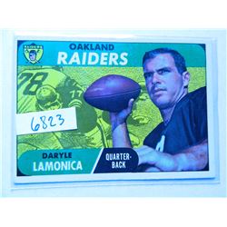 1968 Topps Football #194 Daryle Lamonica, QB Raiders