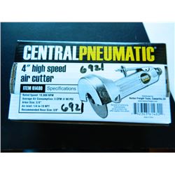 Central Pneumatci 4  High Speed Air Cutter, 18,000 RPM, NEW IN BOX,