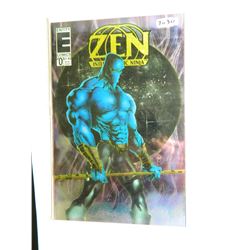 Zen Intergalactic Ninja #0 (Entity Comics), Chromium Cover