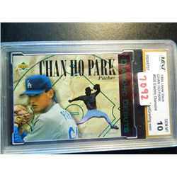 1994 Upper Deck CHAN HO PARK, #520 Electric Diamond card, MGS Graded GEM MINT 10