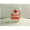 Image 1 : 3" Shiner Beer Barrel Glass, OLD, Shiner, Texas