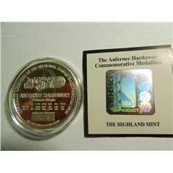 One Troy Ounce .999 Fine Silver, Anfernee (Penny) Hardaway (Orlando Magic) Highland Mint Coin