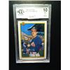 Image 1 : JOHN SMOLTZ 1990 BOWMAN #10 2ND YEAR CARD SHARP PSA 10  POPULATION LOW RECORDED RARE