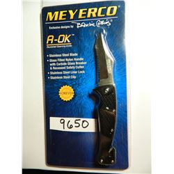 Meyerco, Linerlock A/O A-OK Rescue, MC6216, NEW