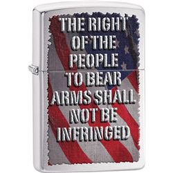 Zippo, Right to Bear Arms, Lighter, NEW IN BOX, #ZO28641