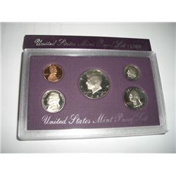 1989-S US PROOF SET ORIGINAL BOOK VALUE $11.00 *COMES WITH THE KENNEDY HALF DOLLAR*!! COIN SET CAME