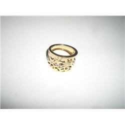 LADIES 14K ITALIAN FASHION RING TOTAL WEIGHT IS 3.00 GRAMS STAMPED *14K ITALY*!! RING CAME OUT OF SA