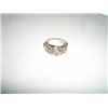 Image 1 : WOMANS 18K WHITE/YELLOW GOLD VERY UNIQUE FASHION RING TOTAL WEIGHT IS 5.4 GRAMS STAMPED *18K*!! RING
