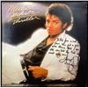 Image 1 : MICHAEL JACKSON HANDWRITTEN & SIGNED BILLIE JEAN LYRICS ON A THRILLER ALBUM