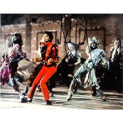 MICHAEL JACKSON SIGNED THRILLER VIDEO PHOTO