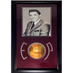 ELVIS PRESLEY FRAMED AUTHENTIC HAIR