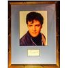Image 1 : ELVIS PRESLEY SIGNATURE CUT DISPLAY