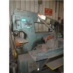 6" x 6" x 3/8" SCOTCHMAN 65 Ton Hydraulic Ironworker