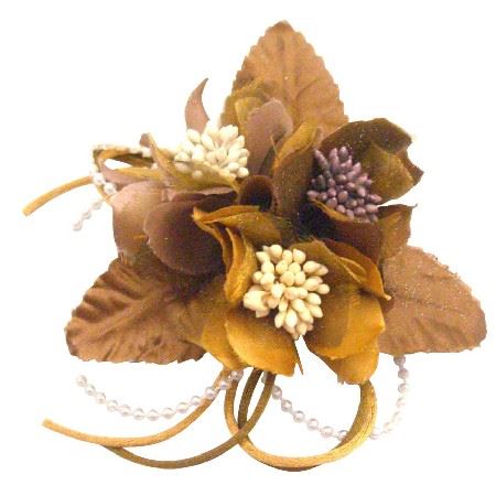 Bridal Hair Accessories Wedding Dress Brooch Pin In Lat