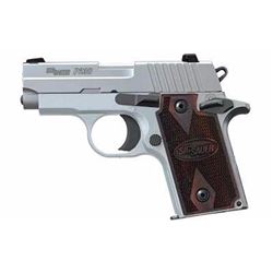 *NEW* SIG SAUER P238 Standard 380 ACP 2.7" 6rd Rosewood Grip SS 798681421893