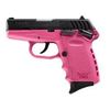 Image 1 : *NEW* SCCY CPX-1 Gen 2 DAO 9mm 3.1" 10+1 Pink Poly Grip/Frame Blk Slide 857679003050