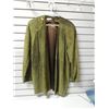 Image 1 : Ladies jacket - Danier - Green Suede- small