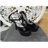 Image 2 : SANDLE - SEXY HEELS - NEW - BLACK - SZ 6