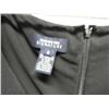 Image 2 : LADIES DRESS - USED - JONES NEW YORK - BLACK - COCKTAIL S/L V-NECK - SIZE 8