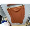 Image 4 : LADIES DRESS - USED - 2 PC MAGGIE WALT - ORANGE - SKIRT LINED TOP AND BOTTOM